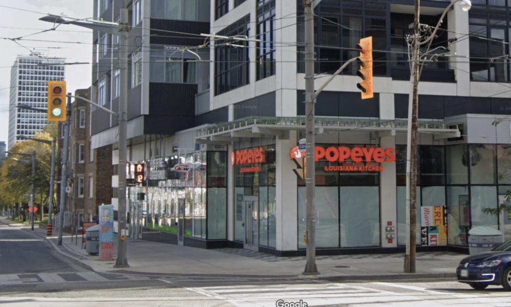 Popeye's in Toronto